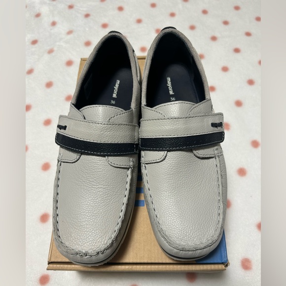 Boys leather boat shoe by Mayoral - Picture 1 of 7